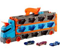 Camion de course Hot Wheels Transporter Super Race (GVG37)
