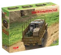 Camion De Cuisine De L'Armée Américaine WWII 1:35 Kit De Modèle En Plastique ICM