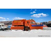 Camion De Déneigement MAN Avec Charrue Latérale HO/OO Échelle Kit Kibri 15219