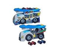 Hasbro Ensemble de jeu PJ Masks Power Heroes Camion Hero Hauler avec 2 voitures Duo Racer