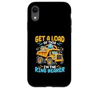 Camion de Mariage Amusant Get A Load of This Im The Ring Bearer Coque pour iPhone XR