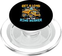 Camion de Mariage Amusant Get A Load of This Im The Ring Bearer PopSockets PopGrip pour MagSafe