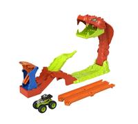 Camion de monstres et jeu de piste Hot Wheels JJN44 Multicolore