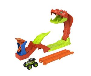 Camion de monstres et jeu de piste Hot Wheels JJN44 Multicolore