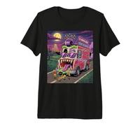 Camion de Nourriture hantée fantômes Horreur hantés Effrayant Effrayant T-Shirt Haut de Gamme