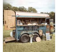 Camion de nourriture mobile, remorque alimentaire à vendre avec cuisine et réfrigération, parfait pour la vente, le chariot de hot-dog et l'équipement de support de café