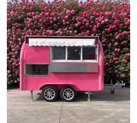 Camion de nourriture professionnel - Construction durable avec tableau de menu intégré - Configuration pour barbecue, restauration, bretzel, barres à jus - Optimisé pour les foires d'État et