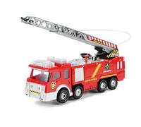 Camion De Pompier Électrique, Jouet Universel De Simulation De Pompier, Jupiter, Camion De Pompier, Voiture Légère, Peut Pulvériser De L'Eau, Cadeau Pour Garçon