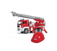 CAMION DE POMPIER GRANDE ECHELLE AVEC SON ET LU...