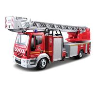 Camion de pompier Iveco Magirus 150-E 28 en métal 1/55ème - BURAGO