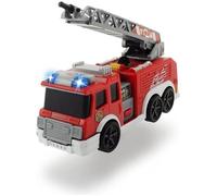 Camion de Pompier miniature - DICKIE - Fire Truck - Roues libres - Lance à incendie - Son et lumière