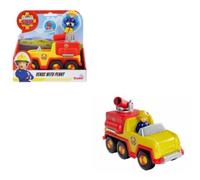 Simba Mini-véhicule Sam le Pompier Pick-Up Vénus 17 cm avec figurine Penny Multicolore