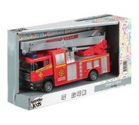 Camion de pompier - WDK PARTNER - A2300211 - Rouge - Pour enfant à partir de 3 ans - Utilisation intérieure