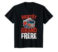 Camion De Pompiers Drôle Humour Bientôt Grand Frère T-Shirt