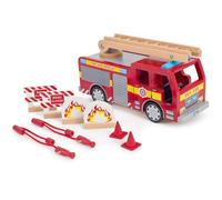 Camion De Pompiers Et Accessoires Rouge TU