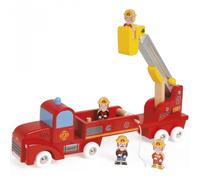 Juratoys Story - Camion De Pompiers Géant (Bois)