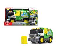Dickie Toys - Camion écologie 30 cm, à partir de 3 Ans, lumières et Sons, bac Inclus, Piles incluses 203306021