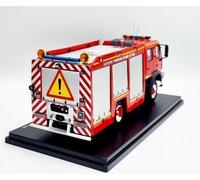 Camion de Sapeurs Pompiers MAN LE 14.220 BEMAEX FSR SDIS 28 EURE-ET-LOIR BALISAGE BLANC 1/43