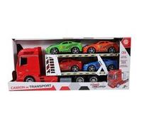 Camion Transport - TURBO CHALLENGE- Vehicules d'Interventions - 1/24 - Véhicule Friction - Couleur Aléatoire