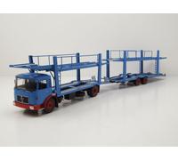 Camion De Transport MAN 1970 Bleu Modèle Réduit 1:43 Ixo Models