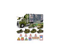 Camion de transport militaire Big Daddy, jouet militaire avec lumi res et son, effet de lib ration rapide d'urgence