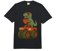 Camion d'équitation Trex 67 Meme Dinosaur 6 7 Dinosaure pour la Saint-Valentin Comfort Colors Adult Heavyweight T-Shirt