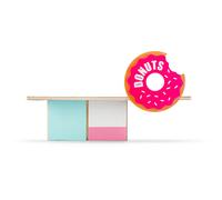 Camion Donut Foodtruck - Bois De Hêtre Massif Multicolor TU