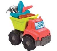 Jouets Ecoiffier - 4490 - Camion Benne Jardin Garni - Jeu de Plein air - Dès 18 Mois - Fabriqué en France, Différents Coloris