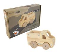 Camion en bois à monter et à peindre beige TU