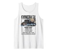 Camion en Ciment Amusant à taux horaire en Ciment Vieilli Débardeur