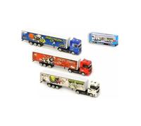 Camion en métal - MERCIER - Camion de 21 cm - Bleu - Intérieur - Enfant - 2 modèles
