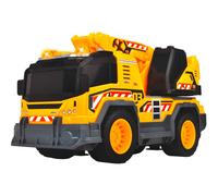 Dickie Toys Camion grue Action Series 30 cm lumière et son Jaune pour enfants