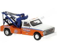 Camion grue Chevrolet C 30 "Suburban" Orange/Blanc/Bleu 1:87 Brekina 19667