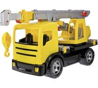 Camion-grue Lena GIGA jaune