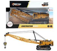 TOI-Toys Crane Wagon Metal Junior 1:55 Steel Yellow/Black