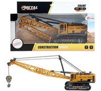Camion-grue pour véhicule de construction en métal - Star Toys Jaune G