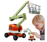 Camion-grue Robuste - Véhicule De Construction, Ascenseur Miniature | Grue De Chantier, Modèle De Grue Pour , Construction Robuste, Pièces En Alliage, Petite Échelle, Idée Cadeau, Outil D'appre