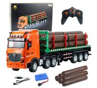 Camion Huina Camion Transporteur de Bois Télécommandé RC 1:18