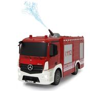 Jamara Camion pompier RC Mercedes‑Benz Antos Moteur électrique 1:26 Spray Rouge