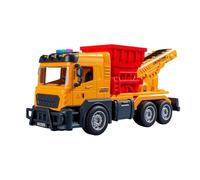 Camion jouet de construction, véhicule de transport rabattable avec sons pour et adultes, jeu en plein air, ferme, sable, terre, compétition