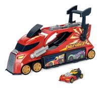 Camion Lanceur - T-Racers Mix 'N Race - Rouge - 3 Actions en 1 - Pour Enfants à Partir de 3 Ans