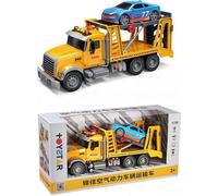 Camion Leantoys - 20485 - dépanneuse assistance routière Auto 2 en 1 lumières réglables sons