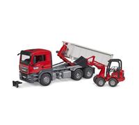 Camion MAN TGS avec benne amovible et chargeur Schäffer - BRUDER