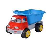 Simba Camion benne basculante jouet de sable 35 cm, pneus souples, dès 10 mois, rouge