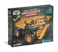 Camion Minier - CLEMENTONI - Mon Atelier Mécanique - 2 Modèles de Camion Minier à Assembler - Dès 8 ans - Fabriqué en Italie