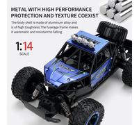 Camion Monstre Rc 1/14 Ghz 5ch, Jouet Électrique Hors Route, Chenille De Roche, 2.4