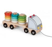 Camion Multi Color En Bois - Janod - Dès 18 Mois