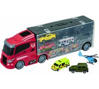 Camion - - Convoyeur 6 Véhicules Et Rampe