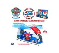 Camion spinmaster bleu
