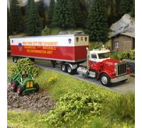 Camion, Peterbilt 359, FDNY, 1973 - BREKINA 85721 - HO 1/87